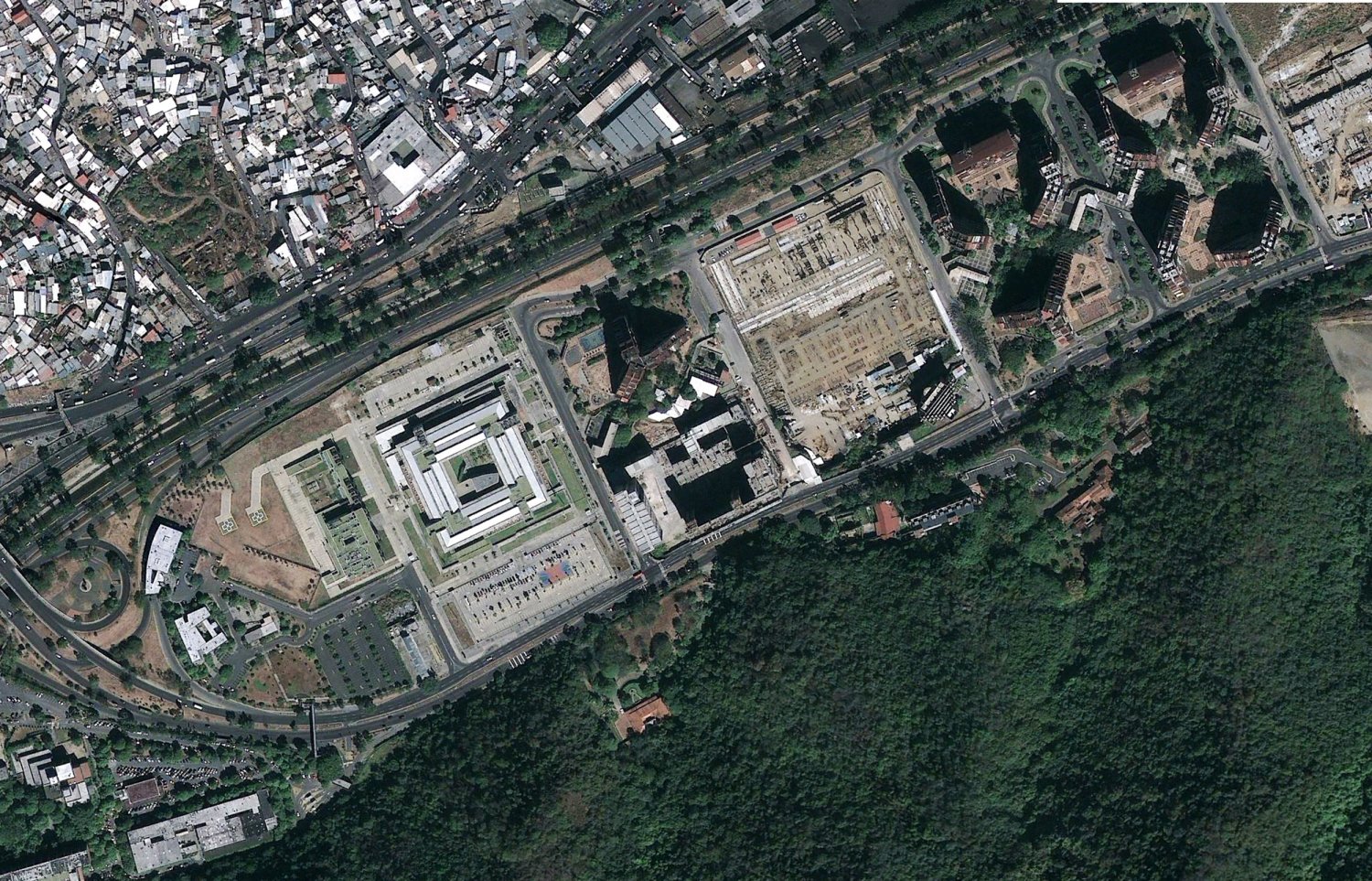 Foto satelital situación previa - HPA